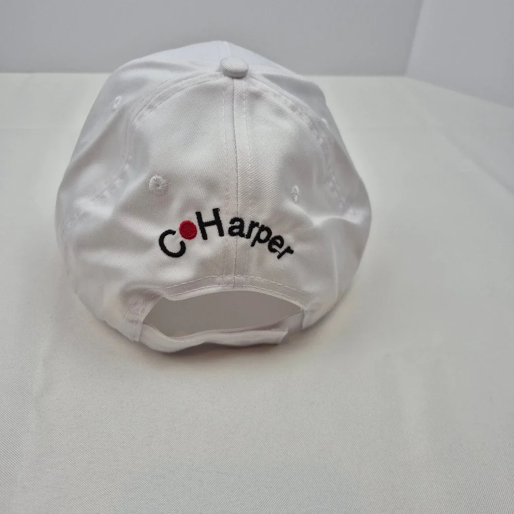 Buick Hat Cap White Strapback‎ Baseball Cap Embroidered Logo GM Licensed